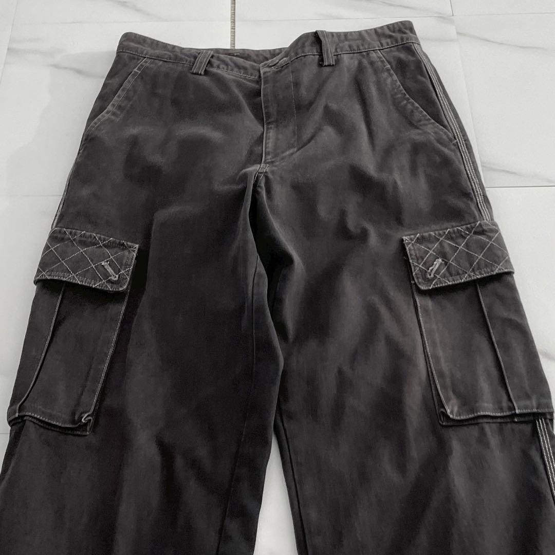 Rare ISSEY MIYAKE MEN 04SS Black 2-Way Cargo Pants Size L