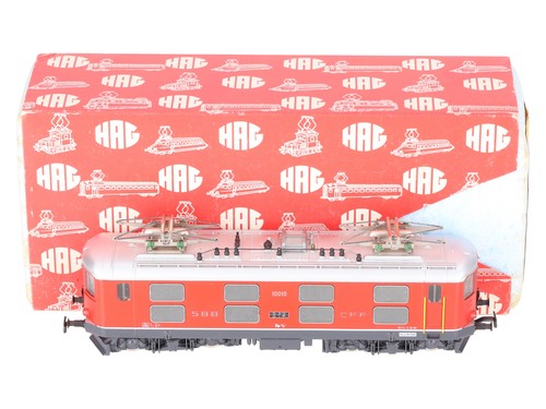 Locomotora eléctrica HAG 238 HO SBB Re 4/4 I Rot #10010 EX/caja | Zustand: Used