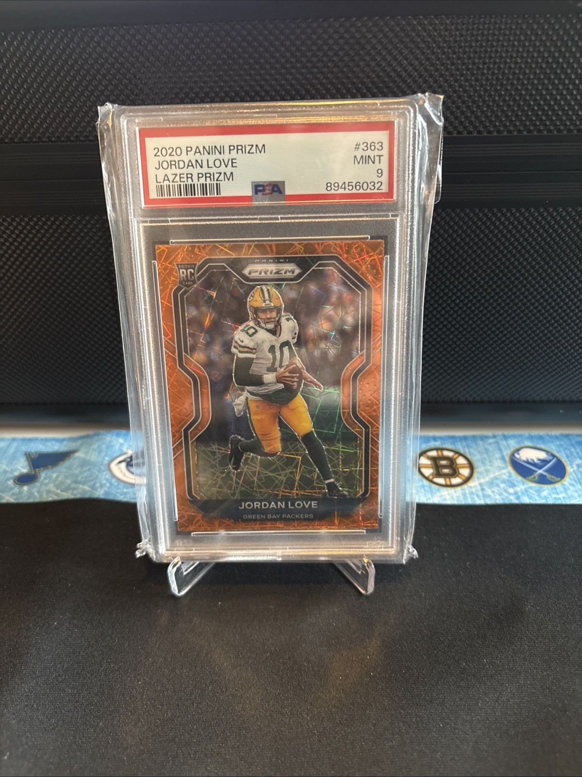 2020 Panini Prizm - Rookie Jordan Love #363 Lazer Prizm (RC) PSA 9