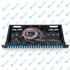 48 core LC with adapter pigtail 24 Ports Patch Panel Fiber Optic Terminal Box