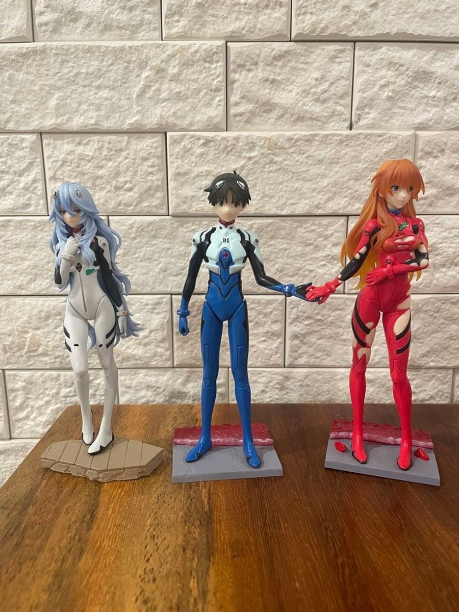 Evangelion Gasha Portraits Premium Asuka Shinji Rei Secret Set