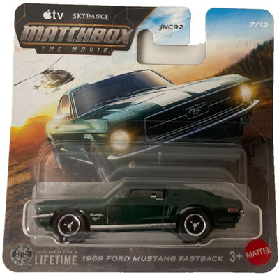 Matchbox 2026 - 1968 Ford Mustang Fastback  - Movie  - NEU OVP GGF12