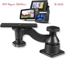 Fishfinder Mount with 6-inch Swing Arm 360 Degree for Garmin Humminbird Lowrance