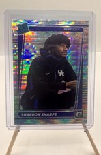 2022 Chronicles Donruss Optic Draft Picks  Shaedon Sharpe (RC) Silver Pulsar SSP