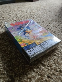 Sonic the Hedgehog (Sega Game Gear, 1991) Complete 100% CIB 1st Print - CGC Wata