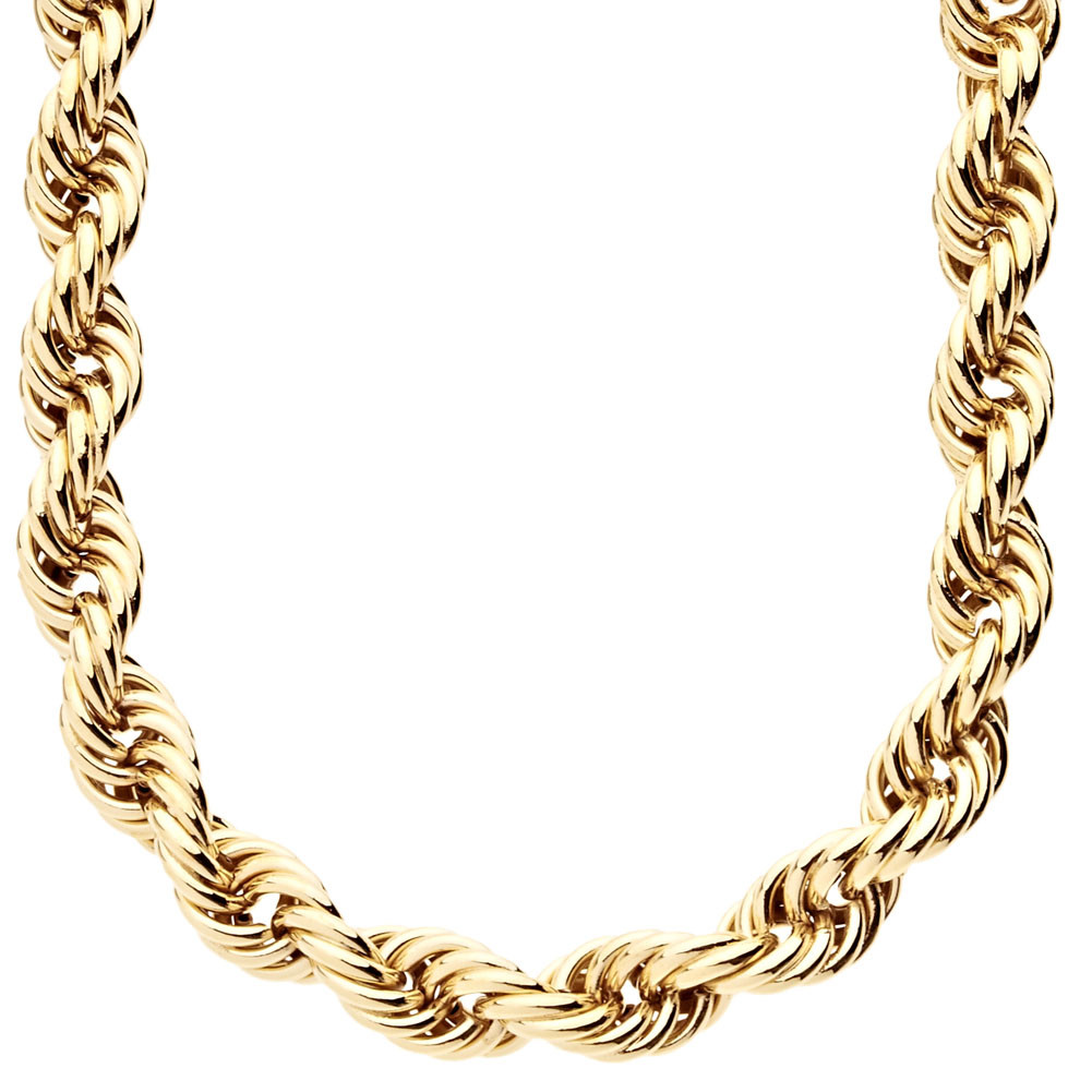 Веревка Ying Yang Twisted Gold Kordelkette - 10 мм