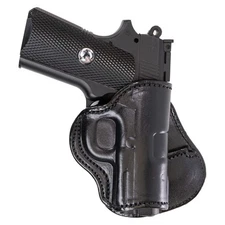 Maxx Carry for OWB Leather Paddle Gun Holster Fits Kimber Micro 9, Ultra Carry
