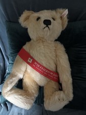 Limited edition Steiff Vedes GROWLER Mohair Teddy Bear 15 650901 EXCELLENT