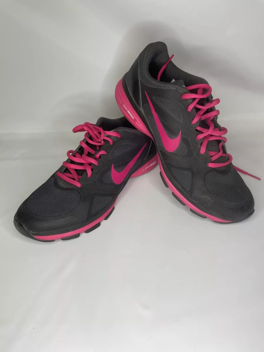 Women's DUAL FUSION TR Pink &amp; Black Running Shoes 443837-010 US Size 8 | eBay