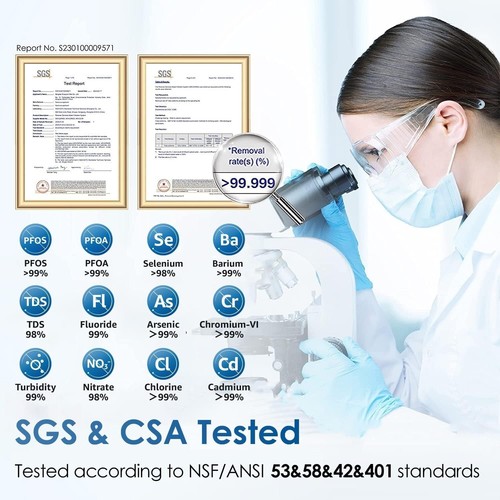 Waterdrop G2-W Tankless Reverse Osmosis System With G2CF-Certified Refurbished - Picture 6 of 10