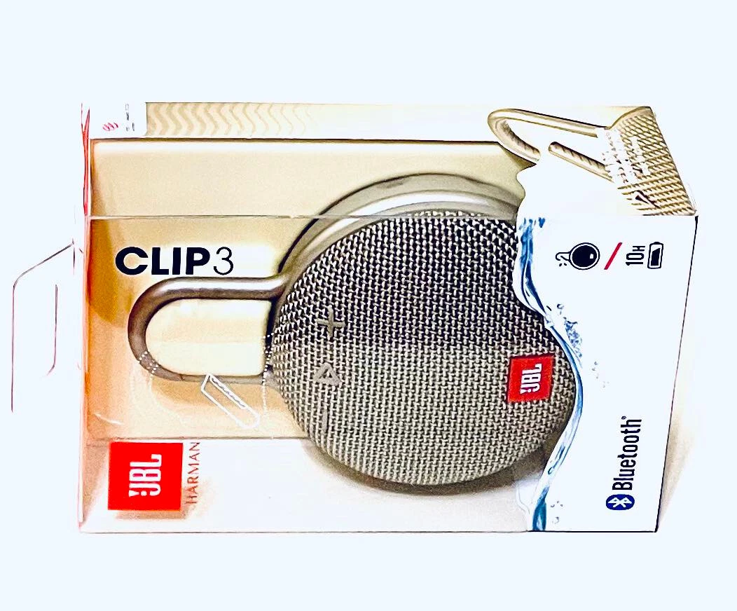 JBL Clip 3 Waterproof Portable Bluetooth Speaker