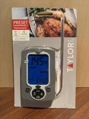 Taylor - 1471N - 5 in Commercial Digital Cooking Thermometer/Timer - '' NEW ''