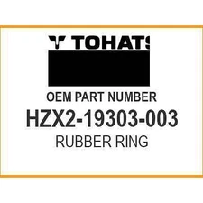 Tohatsu RUBBER RING HZX2-19303-003 OEM NEW