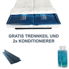 DUAL Wasserbett Matratze Wasserkern inkl. 2 Konditionierer und Trennwand gratis