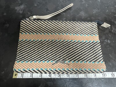 BIMBA Y LOLA WOVEN CLUTCH WRISTLET