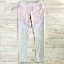 Outdoor Voices Springs Colorblock 7/8 Leggings  Pastel/Heather Grey M