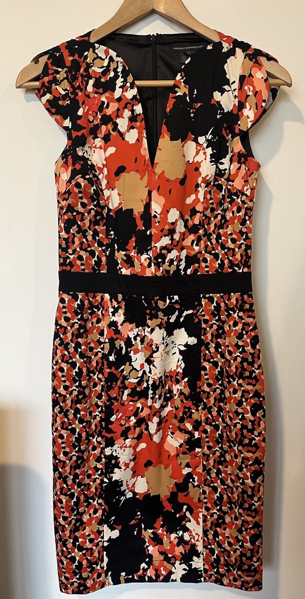 french connection red floral dress Poppy Pleated Puff Sleeve Red Floral Mini Dress Red Multi Floral Print