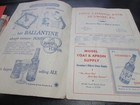 ORIGINAL 1949 SCRANTON RED SOX VS WILKES-BARRE - SCORE CARD - VERY GOOD (SIGNED) — photo 2