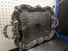 Elegance In Silver Antique Silver Plated Rectangular Tray