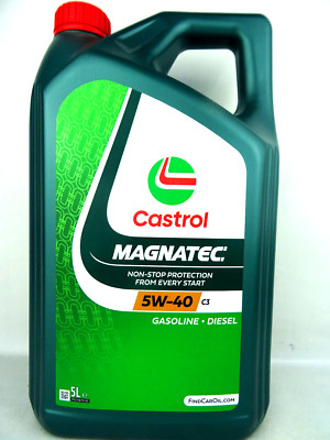 Castrol Magnatec 5W40 C3 BMW LL04 MB 229.51 /52  Benzin Diesel 5W-40 5Liter