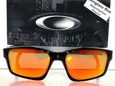 NEW Oakley CHAINLINK Black Ink POLARIZED Galaxy Ruby Lens Sunglass 9247-09