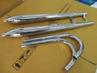 Fit HONDA C92 C95 CA95 BENLY Exhaust Muffler Set + Header Pipe Set  **BMBE**