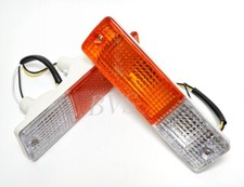 FRONT BUMPER TURN SIGNAL LIGHTS LAMP For 80-89 Isuzu Rodeo KBZ KB26 Pickup