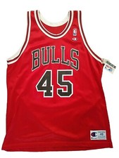 RARE!! Michael Jordan #45 Chicago Bulls NBA Basketball Champion Jersey 48 XL NWT