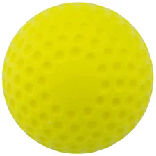Champro-Dimple Yellow Molded Machine Baseball 9-Inch - 1 Dozen