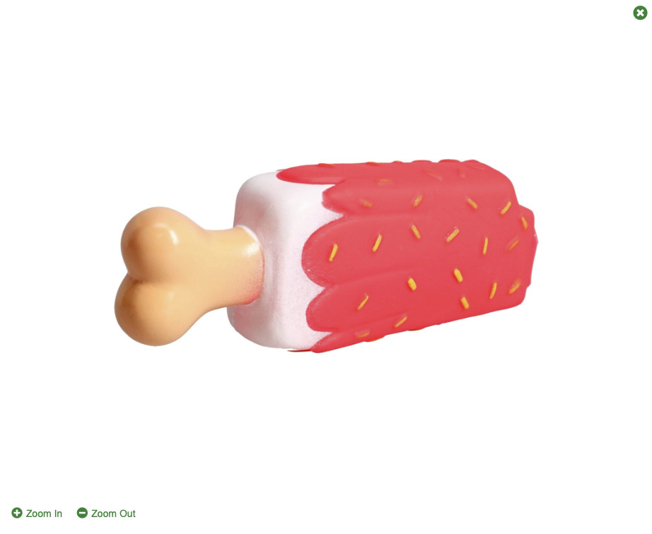 Shaped Vinyl Dog Toy