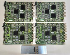 4x Evertz 3001MVP-OV-HSN Input Card w/1x 3000...