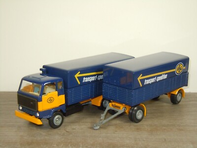 Volvo F89 Truck & Trailer ASG Transport Spedition - Tekno Holland *61978