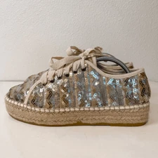 Toni Pons Origens Espadrille Sequined Sneakers 38