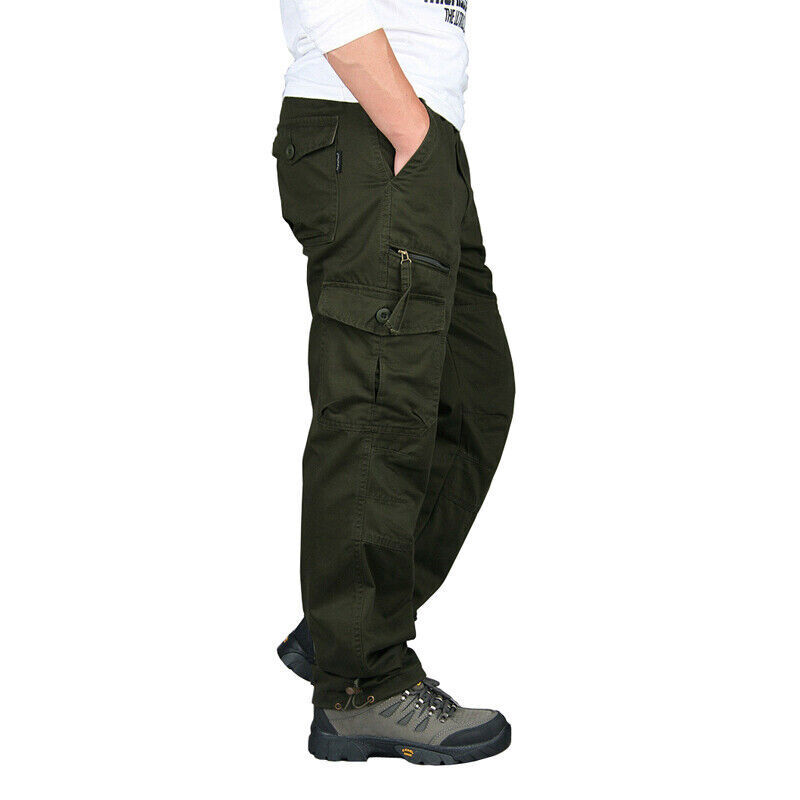 For Men Relaxed Fit With Pockets Baggy Lightweight Rip-stop 