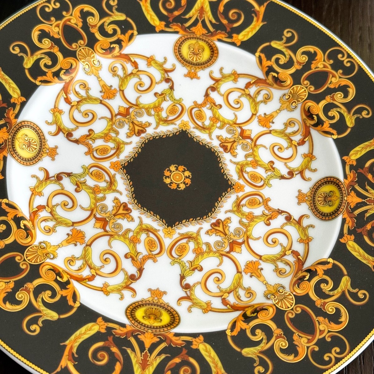 ROSENTHAL VERSACE 1994 Barocco plate Ø 7