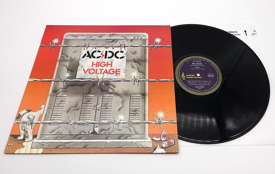 AC/DC Vol. 1 Box Set 7 x Viny LP Records 1980 Alberts OZ Blue Label 1st ...
