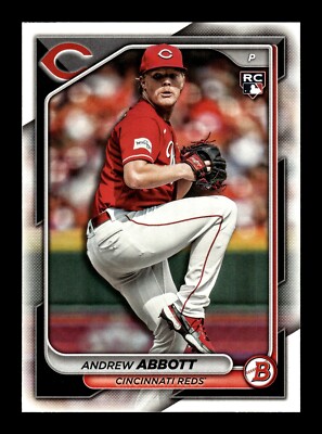 ANDREW ABBOTT   2024 Bowman RC Rookie Card #70 Cincinnati Reds