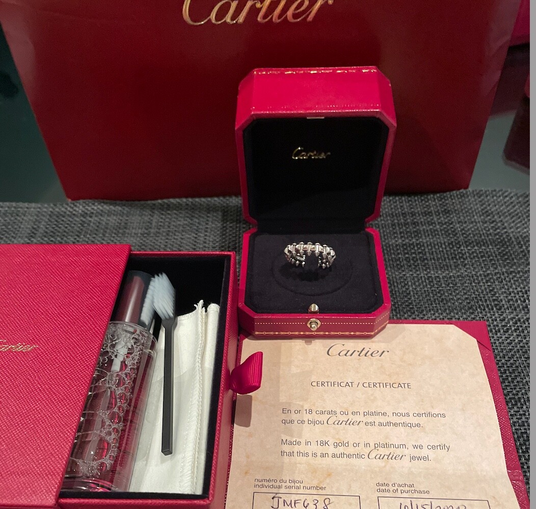 MEN'S CLASH DE CARTIER RING MEDIUM MODELNon-rhodiumized