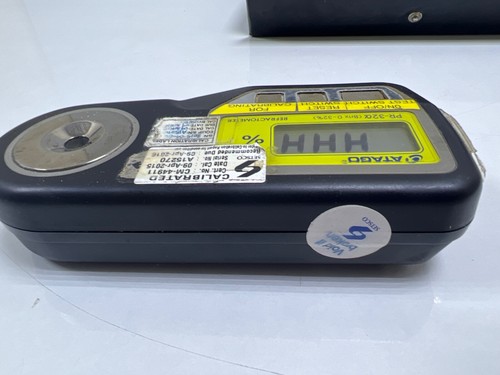 ATAGO PR-32α Paletten Digital Refraktometer, Brix Messgerät, Paar 32α, PR32α - Bild 8 von 8
