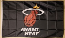 Miami Heat NBA Basketball Flag Double Sided Printing 3x5 Feet W/ Grommets