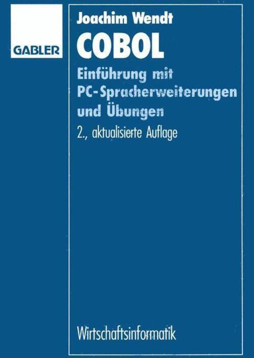 Thumbnail - Joachim Wendt | Cobol | Taschenbuch | Deutsch (2013) | Paperback |