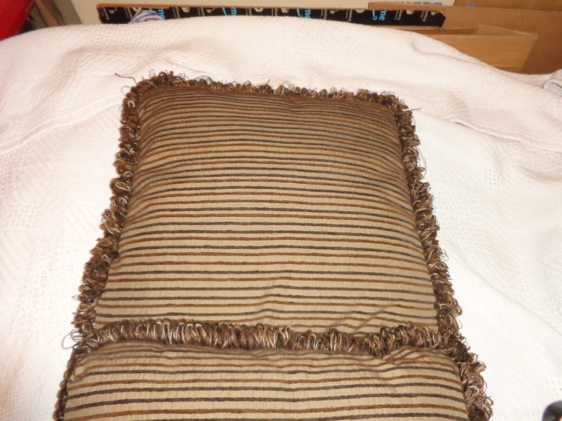 lot of 2 cushions unbranded