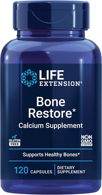 Bone Restore   Helps Maintain Healthy Bone Density - Calcium, Vit D3, Magnesium,