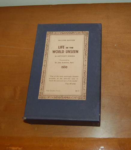 Life in the World Unseen, More About Life Deluxe Edition Anthony Borgia (2 Bks) - Foto 2 di 14