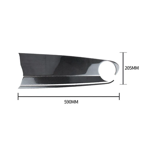 For Chevrolet Camaro 2016-2019 Carbon Fiber Copilot Dashboard Panel Cover Trim - Picture 3 of 8