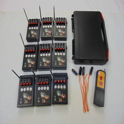 LED Fest Smart 36 cues copper wire fireworks firing system wedding Stage Display