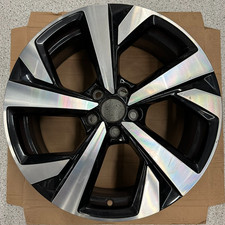 1x Original VW "Aberdeen" Felge Schwarz 6,5x17 ET39 2G7601025B Taigo