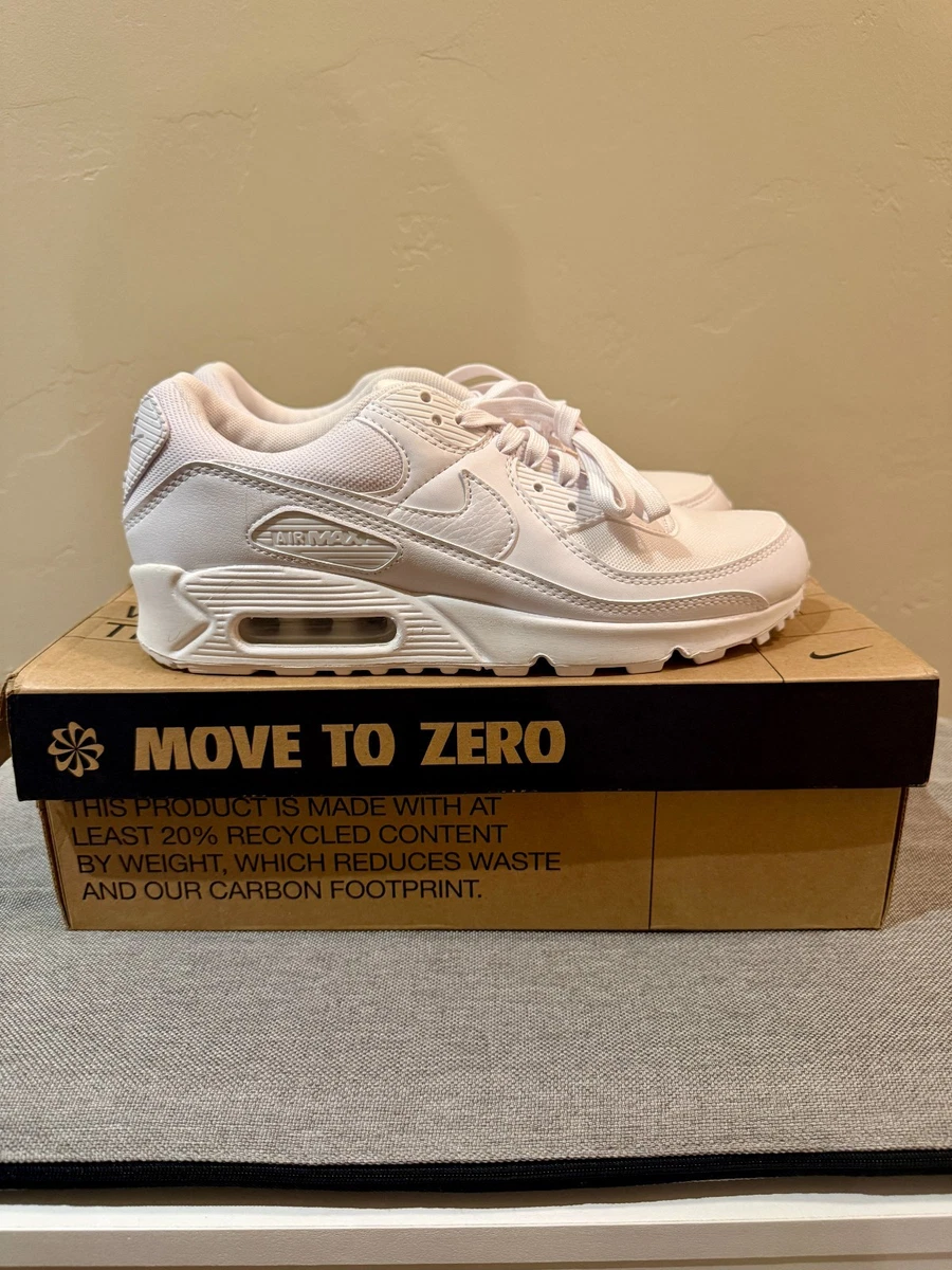 Nike Air Max 90 Triple White W for sale | eBay