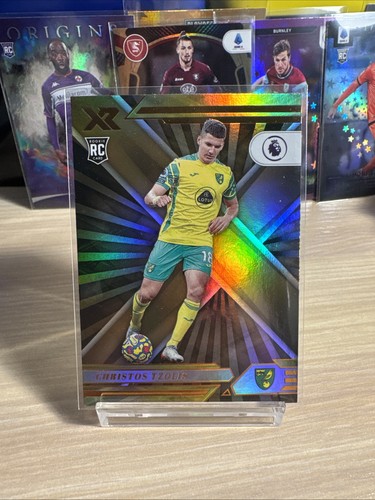 Christos Tzolis [Gold] #127 2021 Panini Chronicles Premier League card