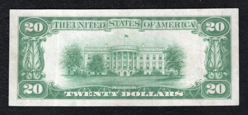 FR. 2050-D 1928 $20 FRN FEDERAL RESERVE NOTE CLEVELAND, OH EXTREMELY FINE - Image 2 of 2